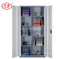 Huadu high quality thin line cross color cabinet customized steel lockers